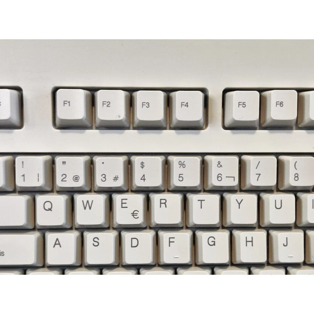 VTG Keytronic Model E05366SPPS2-C Wired PS/2 Spanish Keyboard USB Adapter WORKS